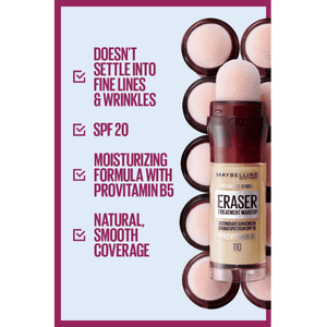 Maybelline Instant Age Rewind Eraser Treatment Makeup 20ml - 190 Nude Maybelline