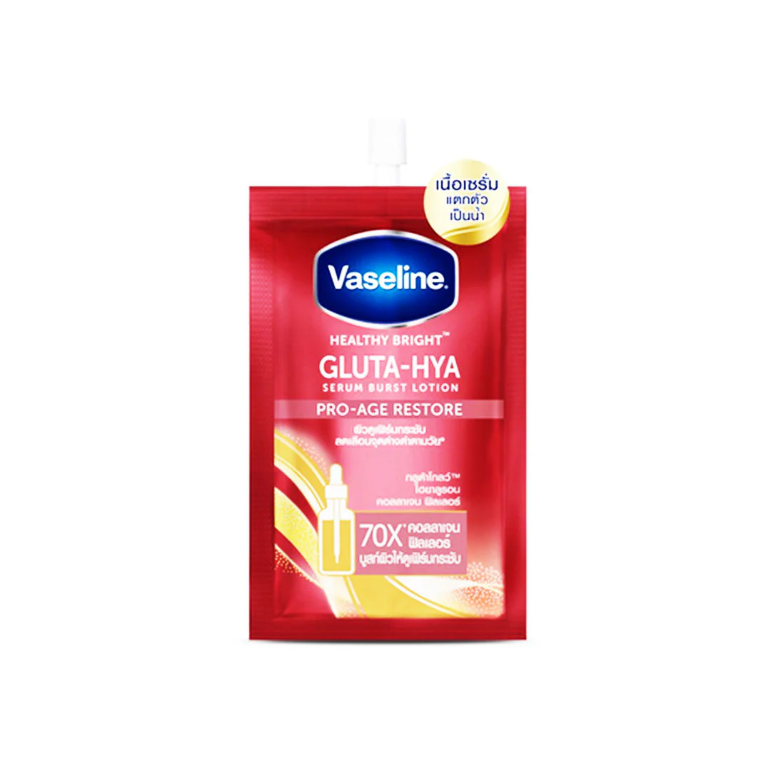 Vaseline Gluta-Hya Serum Burst Lotion Pro-Age Restore Vaseline