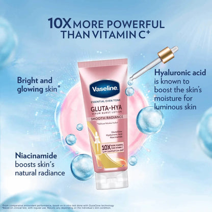 Vaseline Gluta Hya Smooth Radiance Lotion