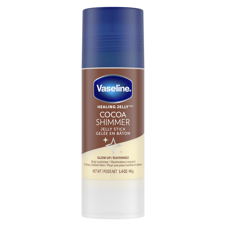 Vaseline Cocoa Shimmer Glow Up Jelly Stick 40g