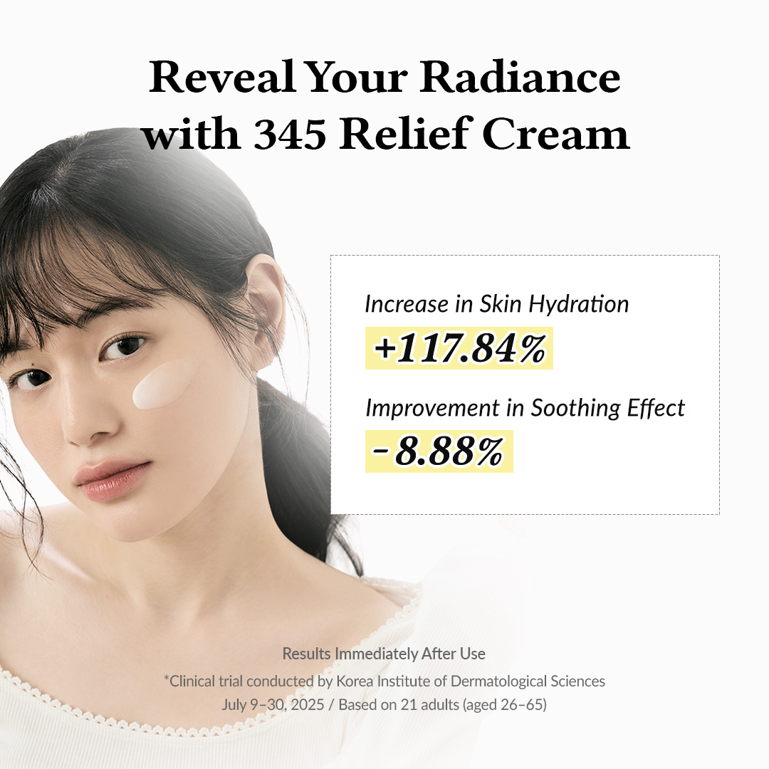 345 3-Step Skincare Routine (Serum + Cream + Mist)
