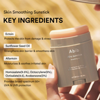Abib Airy Sunstick with ectoin sunflower seed oil and allantoin