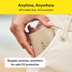 Portable Abib Airy Sunstick for reapplication anywhere