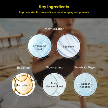 Abib sunstick with ceramide peptides aloe vera and centella