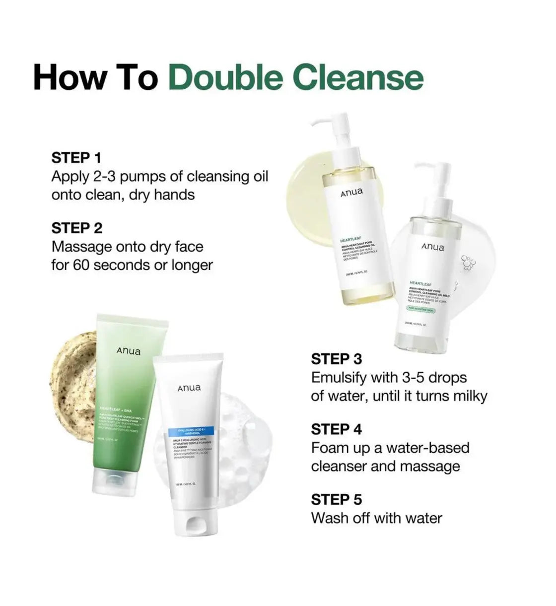 Anua Heartleaf Pore Control Cleansing Oil