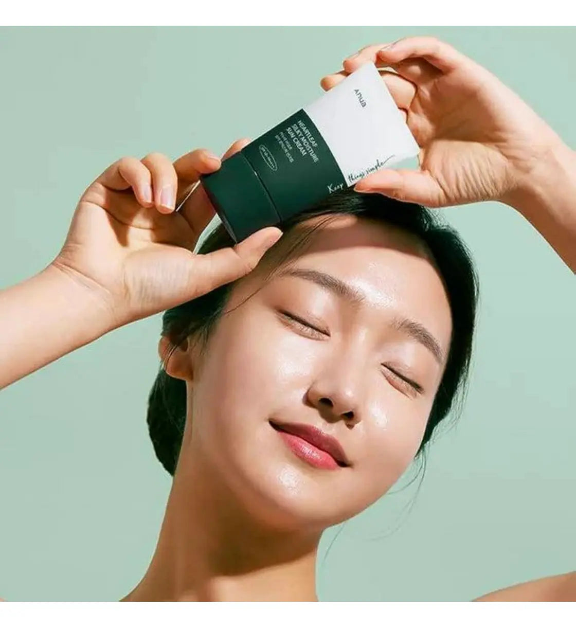 Anua Heartleaf Silky Moisture Sun Cream