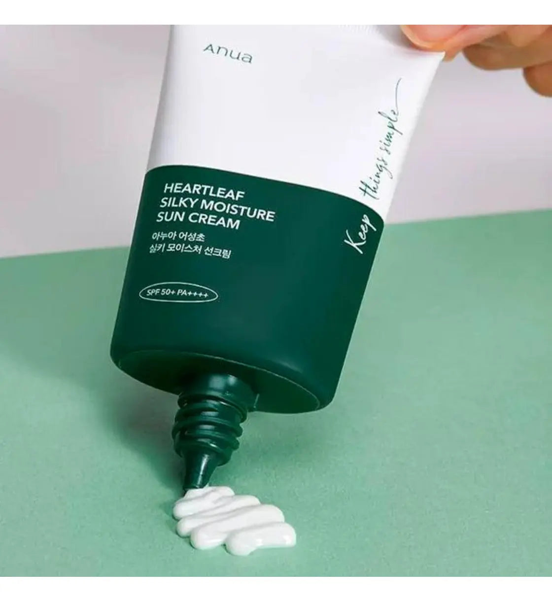 Anua Heartleaf Silky Moisture Sun Cream