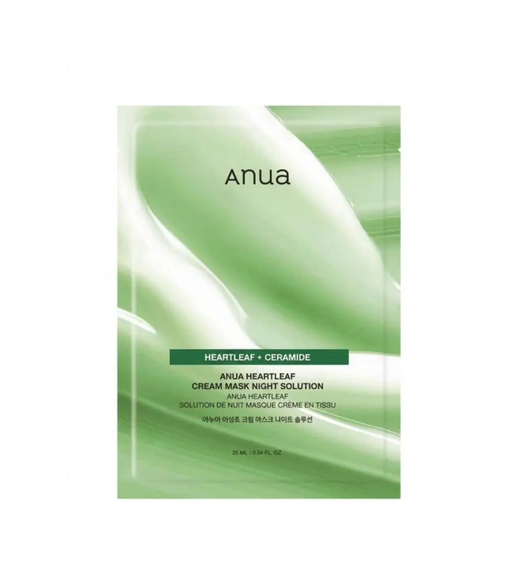 Anua Heartleaf Cream Mask Night Solution