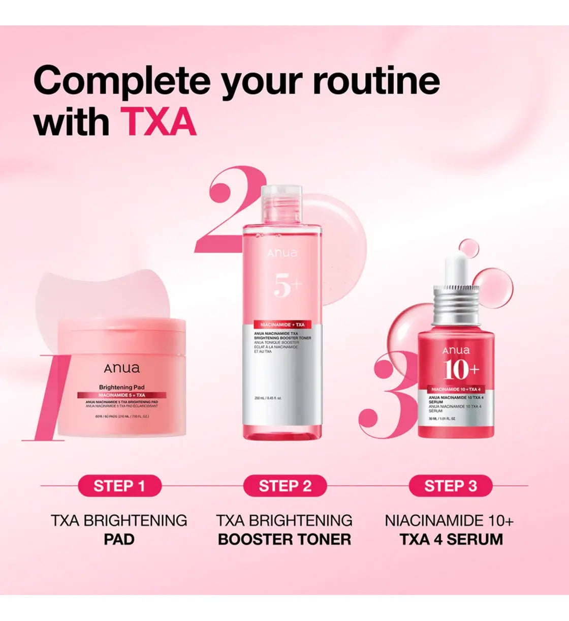 Anua Niacinamide 10% + TXA 4% Dark Spot Correcting Serum