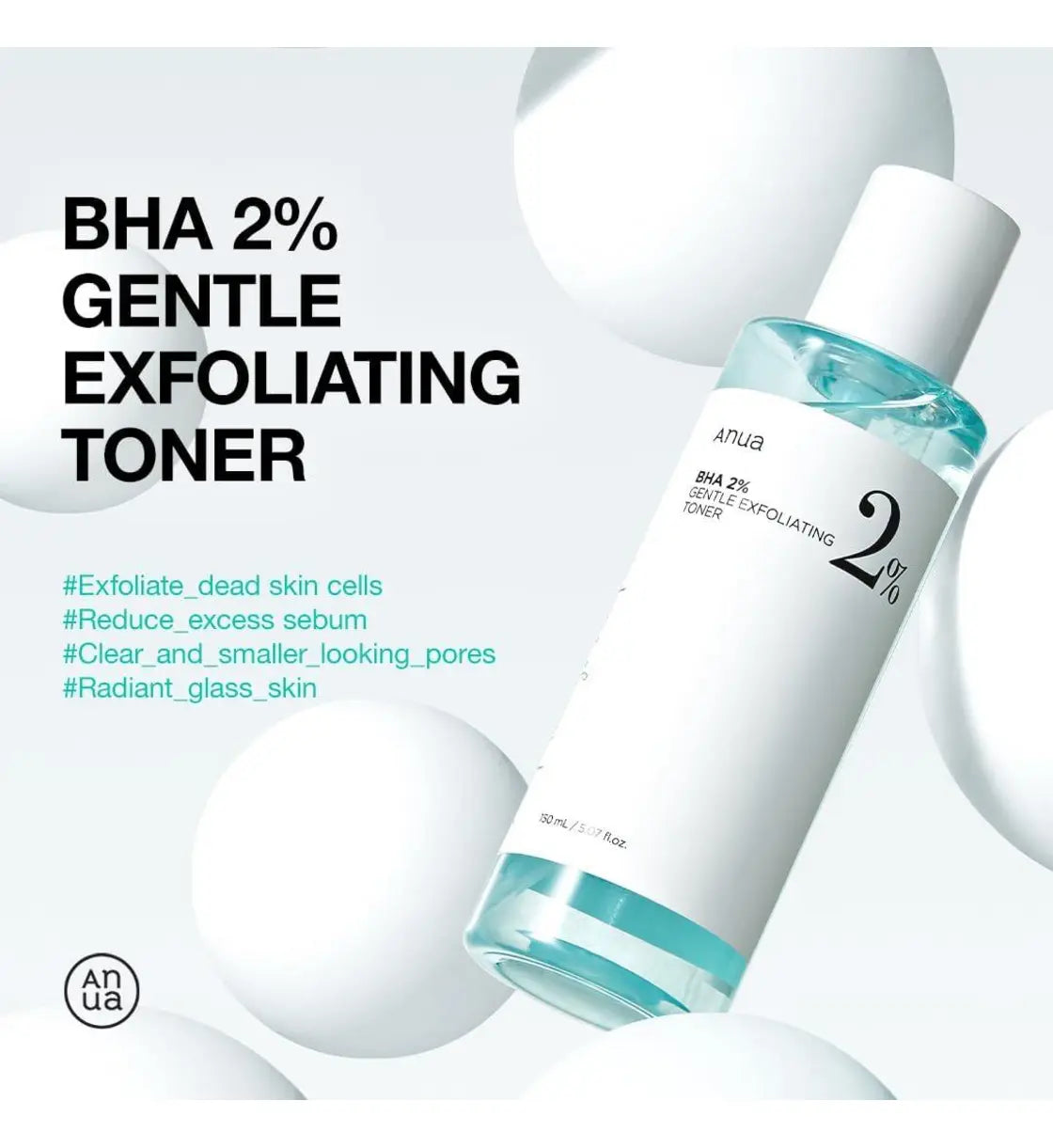 Anua BHA 2% Gentle Exfoliating Toner