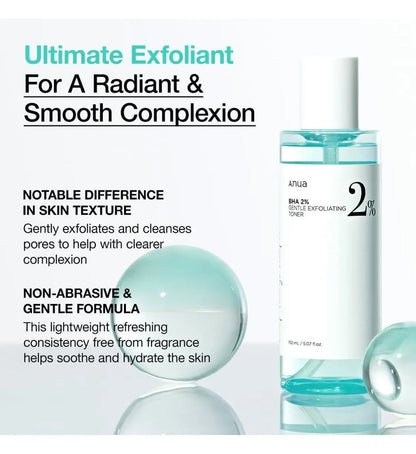 Anua BHA 2% Gentle Exfoliating Toner