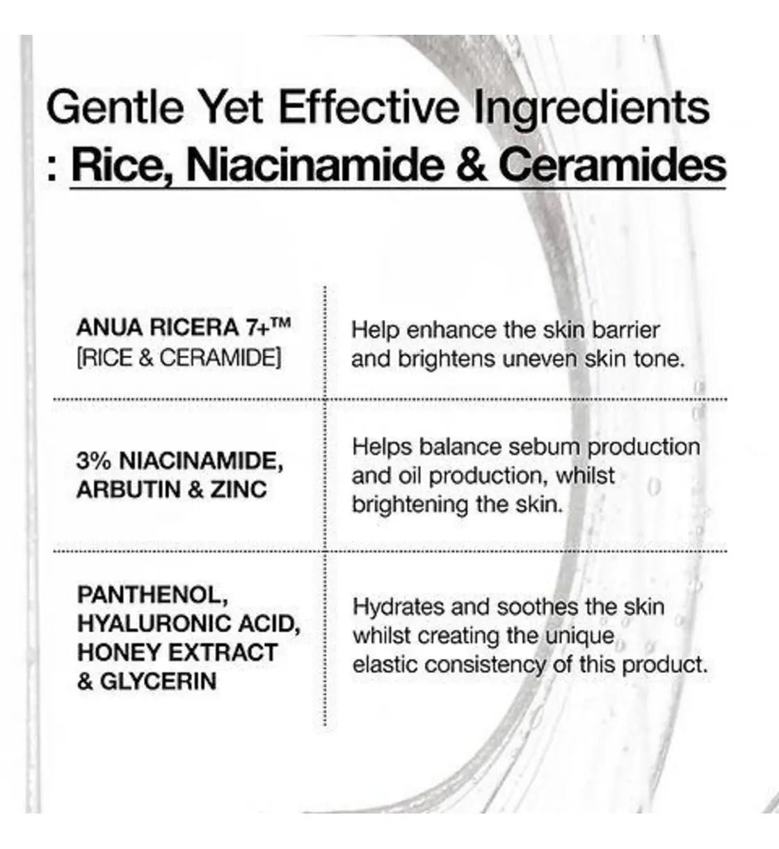 Anua 7 Rice Ceramide Hydrating Barrier Serum