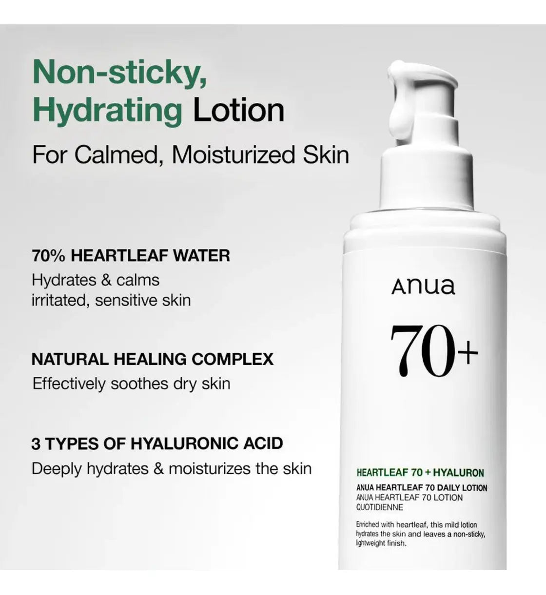 Anua Heartleaf 70 Daily Relief Lotion