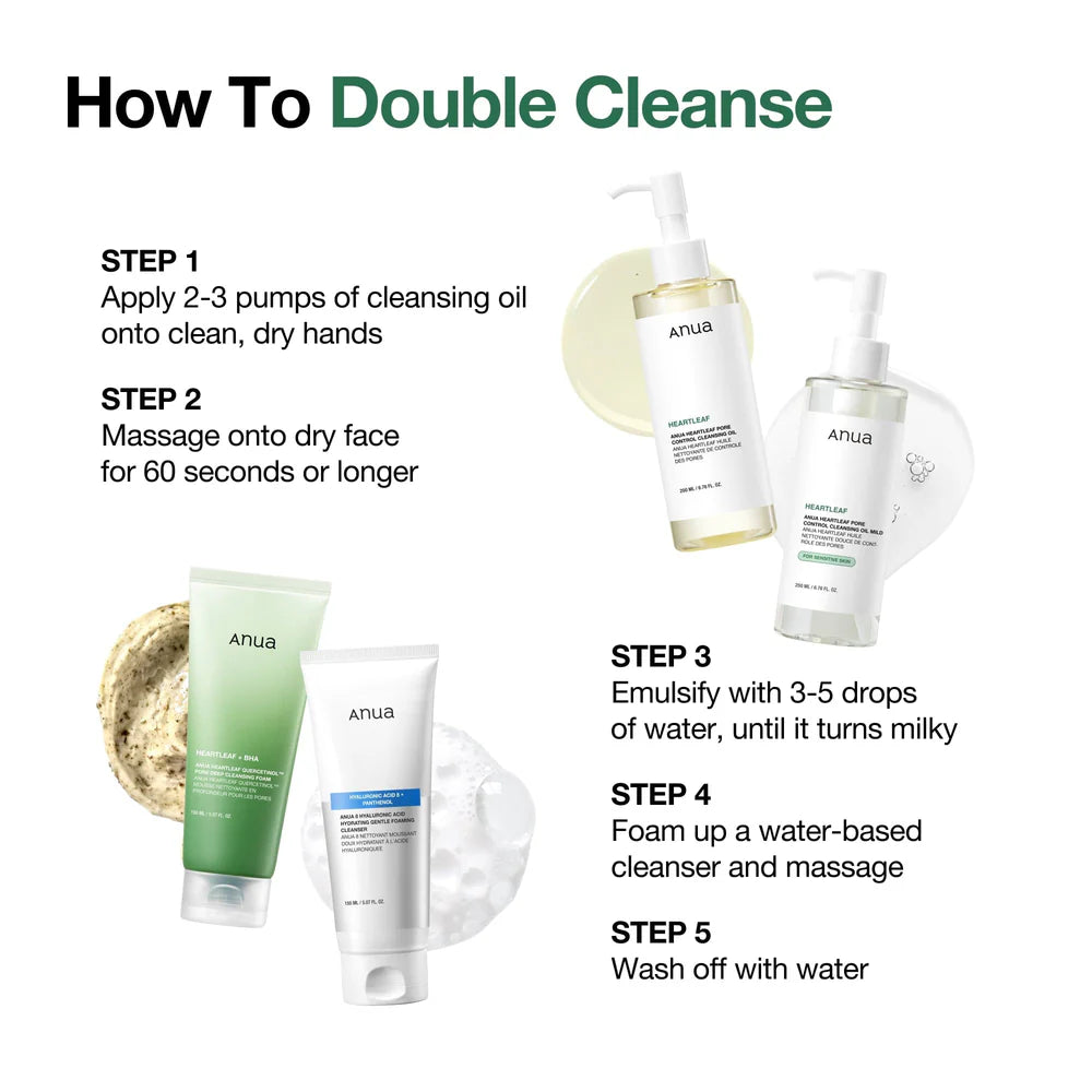 Anua Heartleaf Pore Control Cleansing Oil original in Pakistan