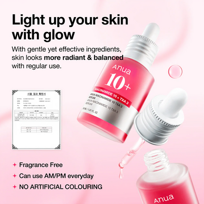 Anua Niacinamide 10% + TXA 4% Dark Spot Correcting Serum