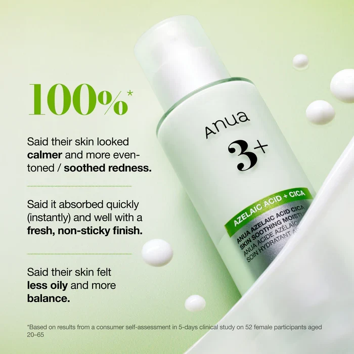 Anua Azelaic Acid Cica Skin Soothing Moisturizer