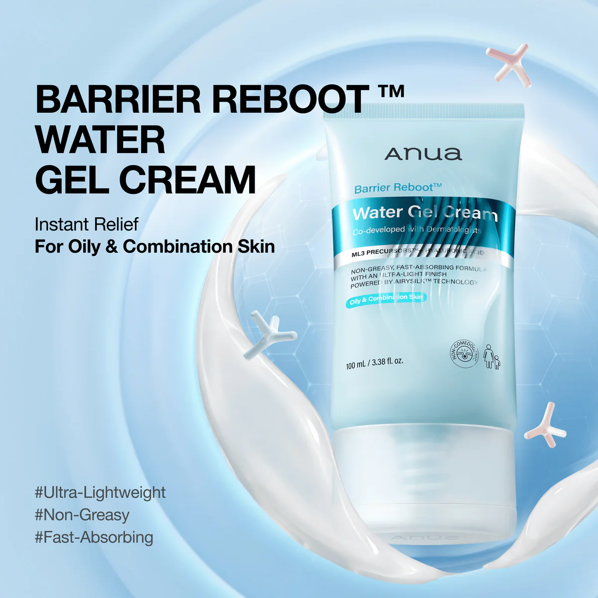 Anua Barrier Reboot Water Gel Cream Anua