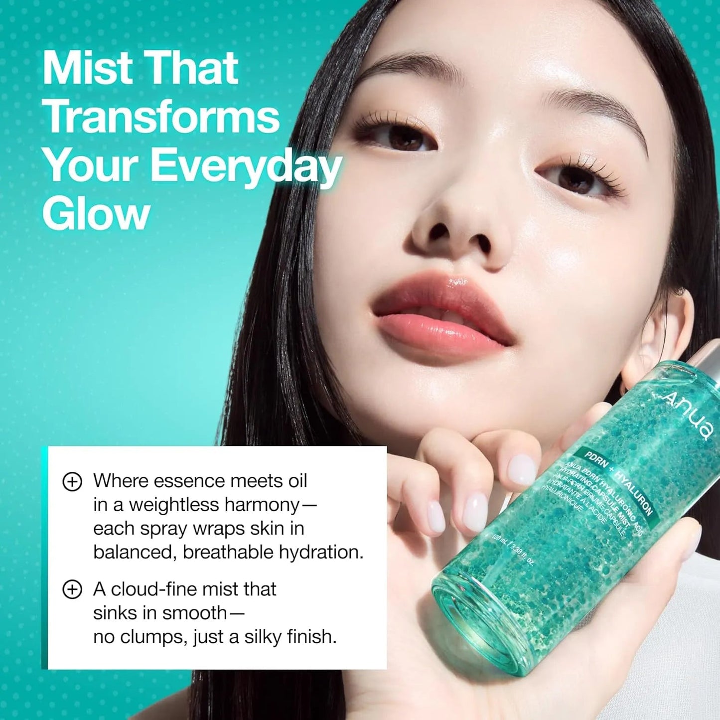 Anua PDRN Hyaluronic Acid Hydrating Capsule Mist