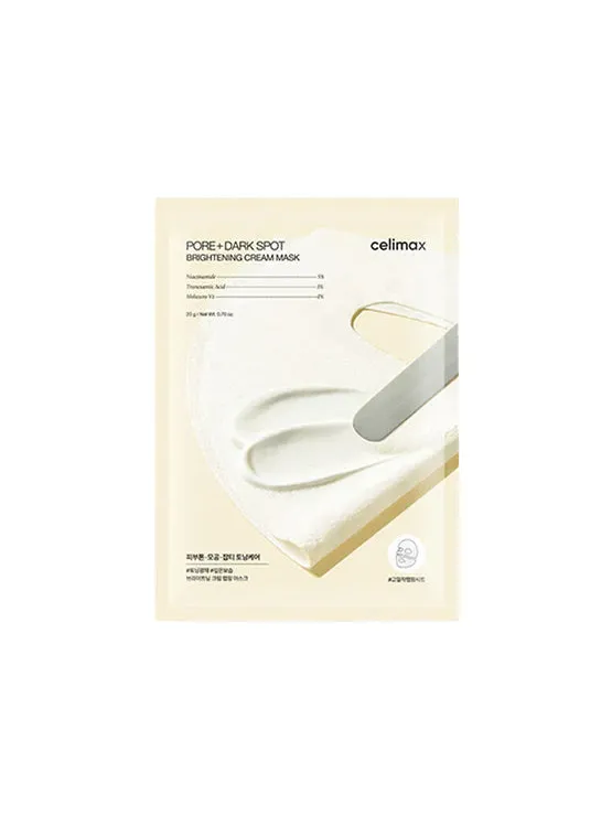 Celimax Pore + Dark Spot Brightening Cream Mask Sheet