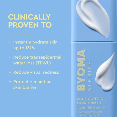 BYOMA Blemish Acne Control Moisturizer 50ml