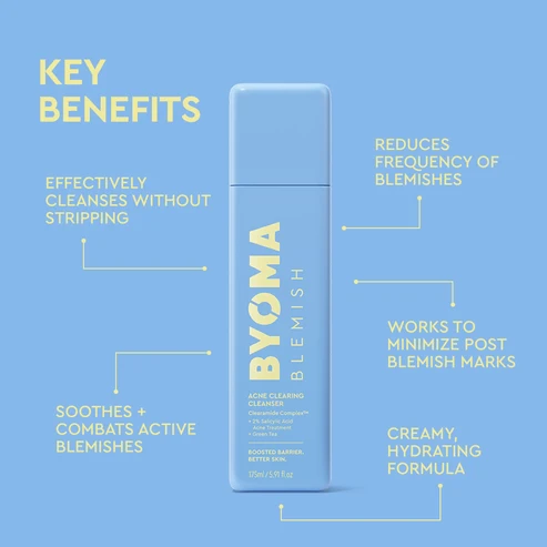 BYOMA Blemish Acne Clearing Cleanser 175ml