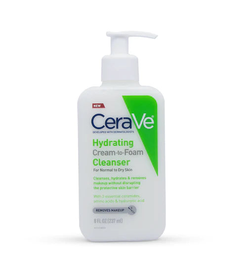 Cerave Hydrating Cream To Foam Cleanser (USA)