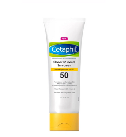 Cetaphil Sheer Mineral Sunscreen SPF 50