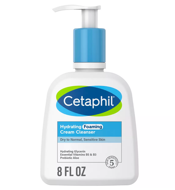 Cetaphil Hydrating Foaming Cream Cleanser