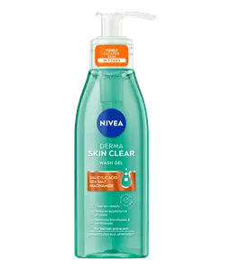Nivea derma skin clear wash gel 150ml deep cleansing salicylic acid face wash