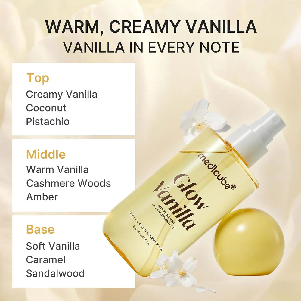 Medicube Glow Vanilla Hair & Body Fragrance Mist 100ml