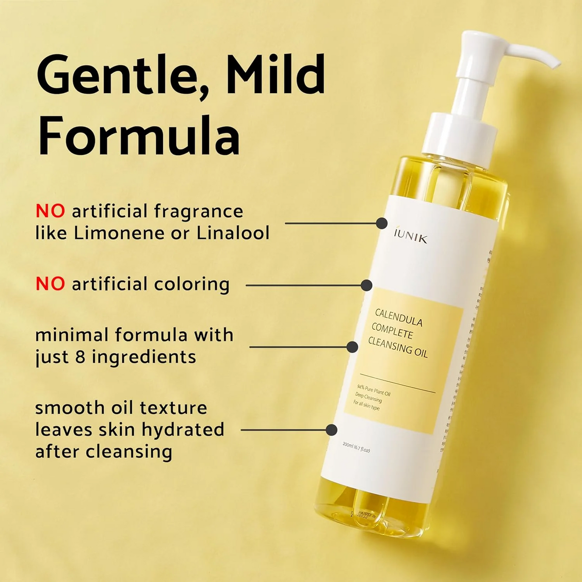 Iunik Calendula Complete Cleansing Oil iUNIK