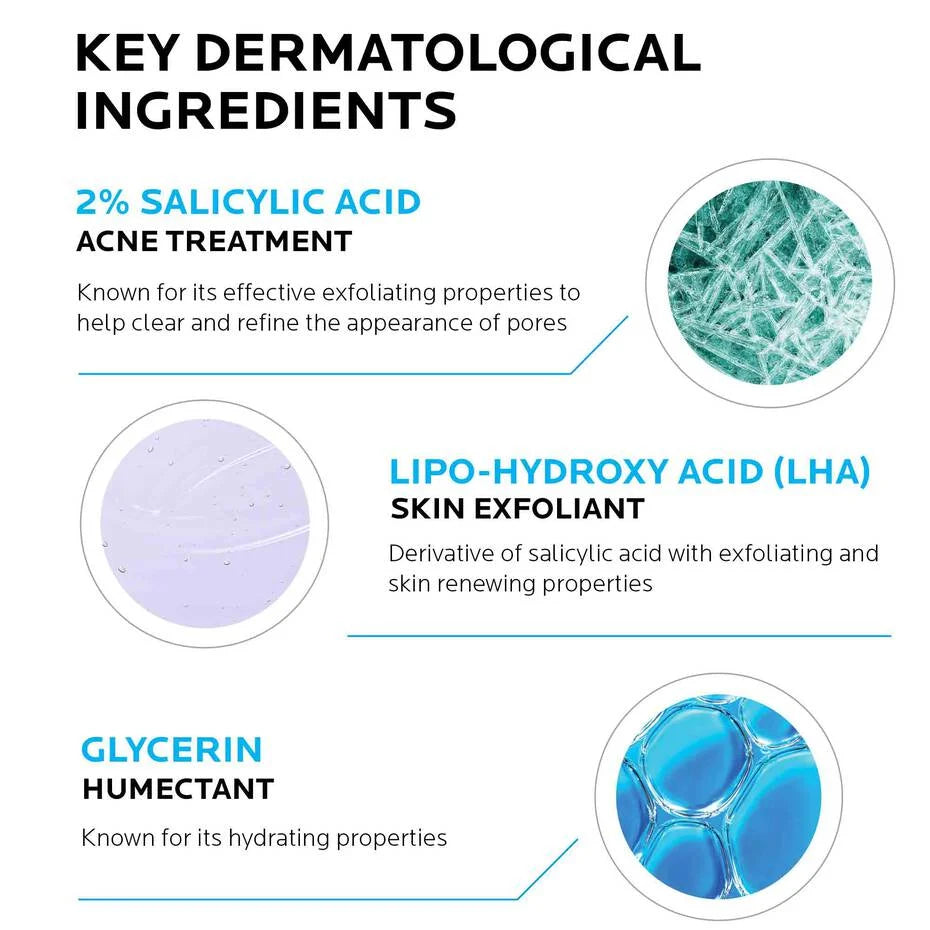 La Roche-Posay Effaclar Medicated Acne Face Wash  (Exp 12/2025)