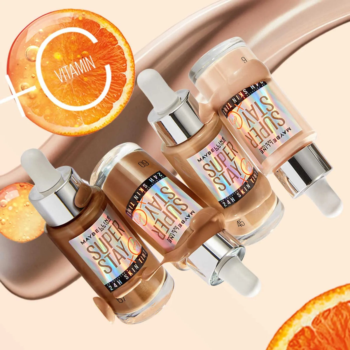 maybelline super stay skin tint foundation