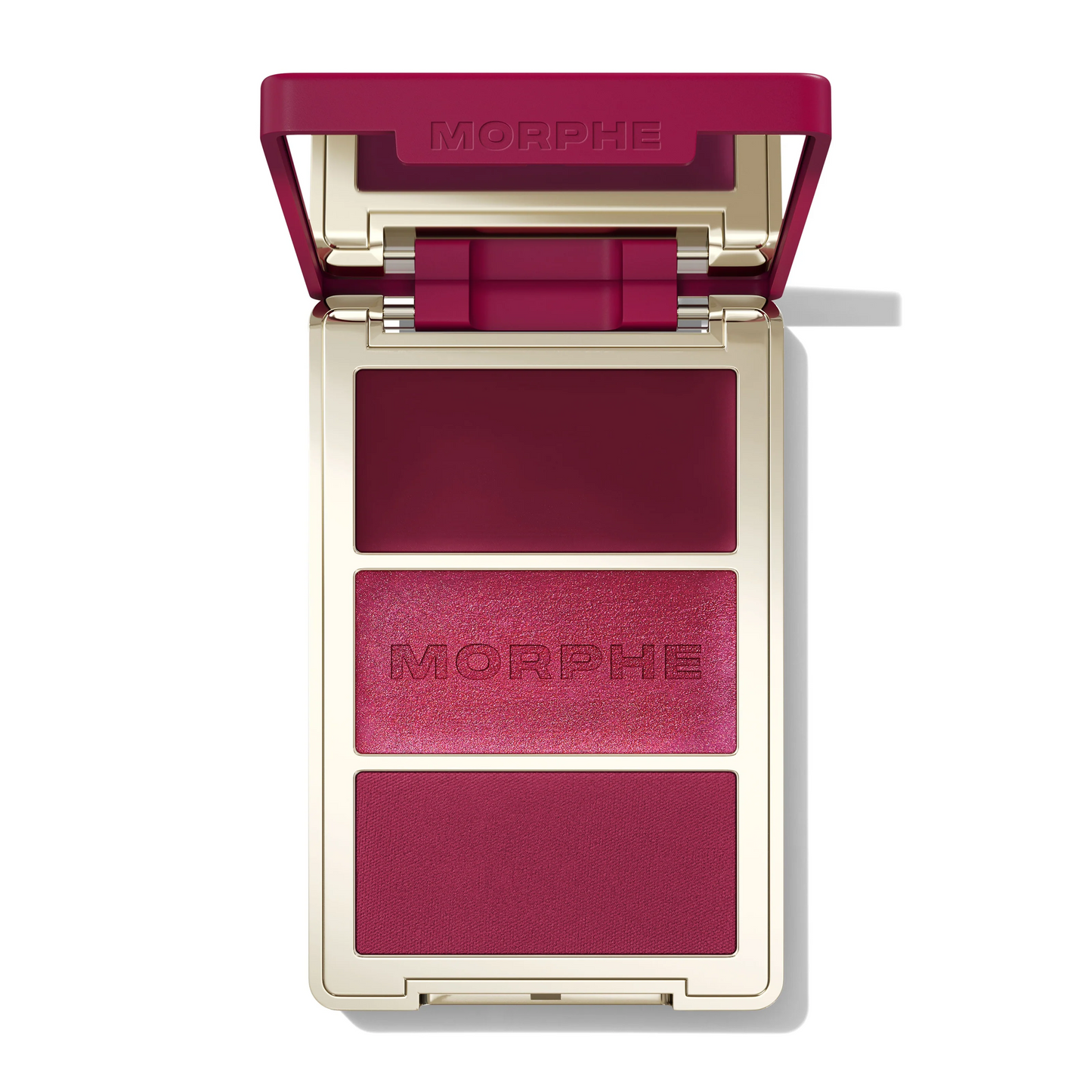 Morphe Cheek Thrills Multi-Finish Face Trio - Wine & Dine