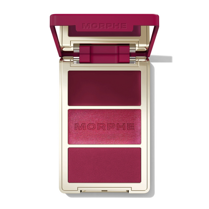 Morphe Cheek Thrills Multi-Finish Face Trio - yatch day