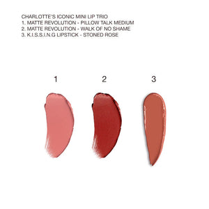 Charlotte Tilbury Iconic Mini Lip Trio Charlotte Tilbury
