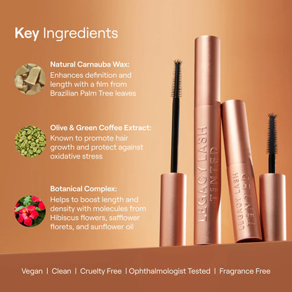 LEGACY Lash Volumizing & Lengthening Mascara - Mini