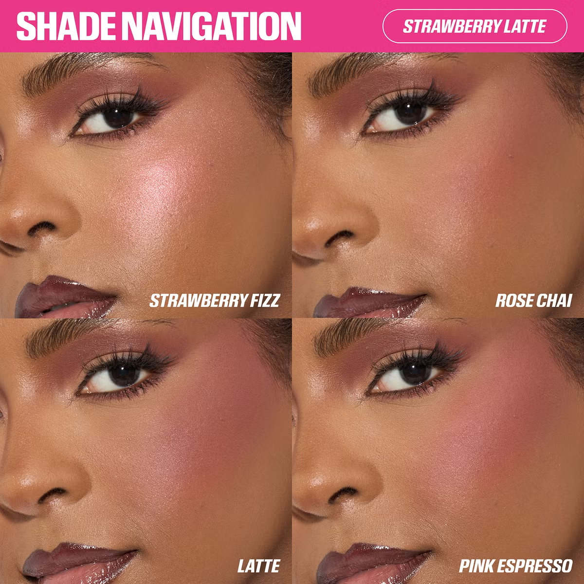 HUDA BEAUTY Blush Filter Palette - Strawberry Latte