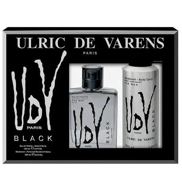 Ulric De Varens - Paris Black For Men GIFT SET - 2Pcs