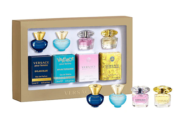 VERSACE - Miniatures Collection Fragrance Set for Women - 4 piece