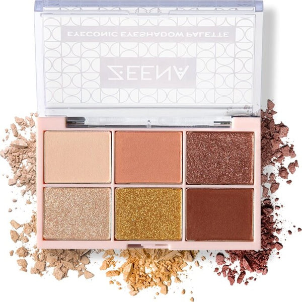 Zeena Eyeconic Eyeshadow Palette 010 Golden Nude
