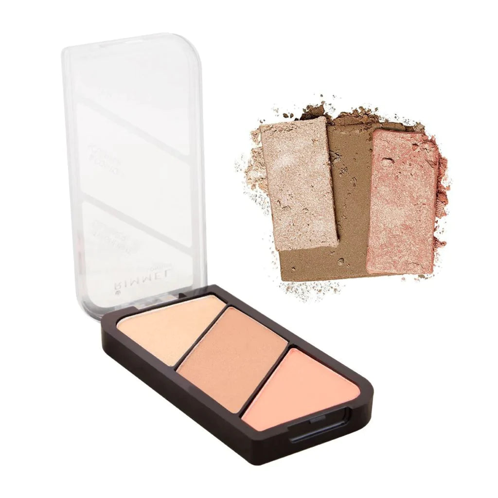 Rimmel Kate Sculpting Palette and Highlighting Kit, 002 Coral Glow