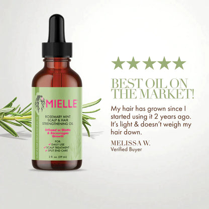 Mielle Rosemary Mint Scalp & Hair Strengthening Oil