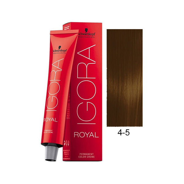 Schwarzkopf Igora Royal Natural Hair Color – Medium Brown Gold 4-5