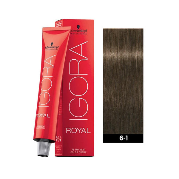 Schwarzkopf Igora Royal Hair Natural Color – Dark Blonde Silver 6-1