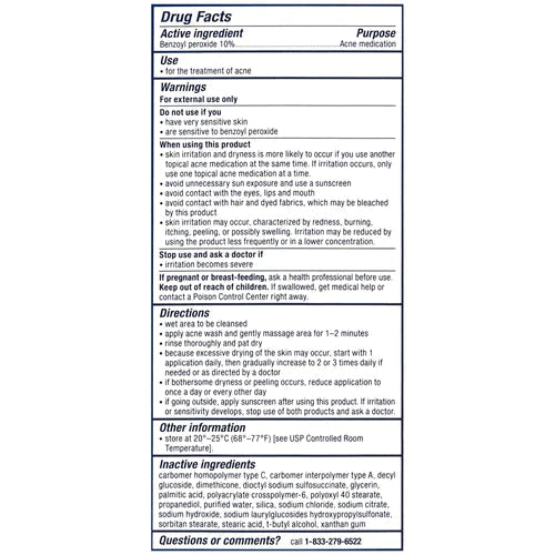 PanOxyl Acne Foaming Wash PanOxyl