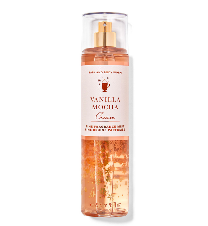 Bath and Body Works Vanilla Mocha Cream Fine Fragrance Mist