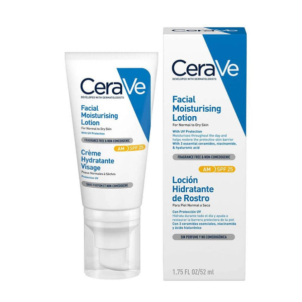 CeraVe AM Facial Moisturising Lotion SPF 25 (Normal To Dry Skin)