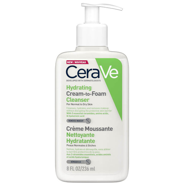 CeraVe Hydrating Cream to Foam Cleanser  (UK)