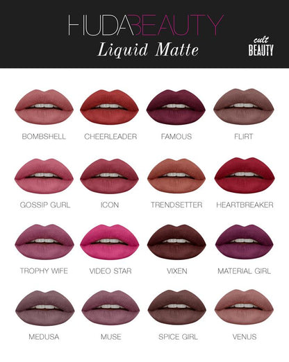 Huda Beauty Liquid Matte Lipstick